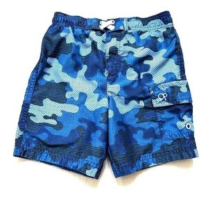 ⭐️ 5 for $25 OP Swim Shorts with Pocket Blue Camo Print Size 3 T
